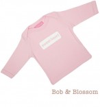 Bob & Blossom Longsleeve "sweet heart" hellrosa