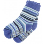 ABS Socken blau geringelt
